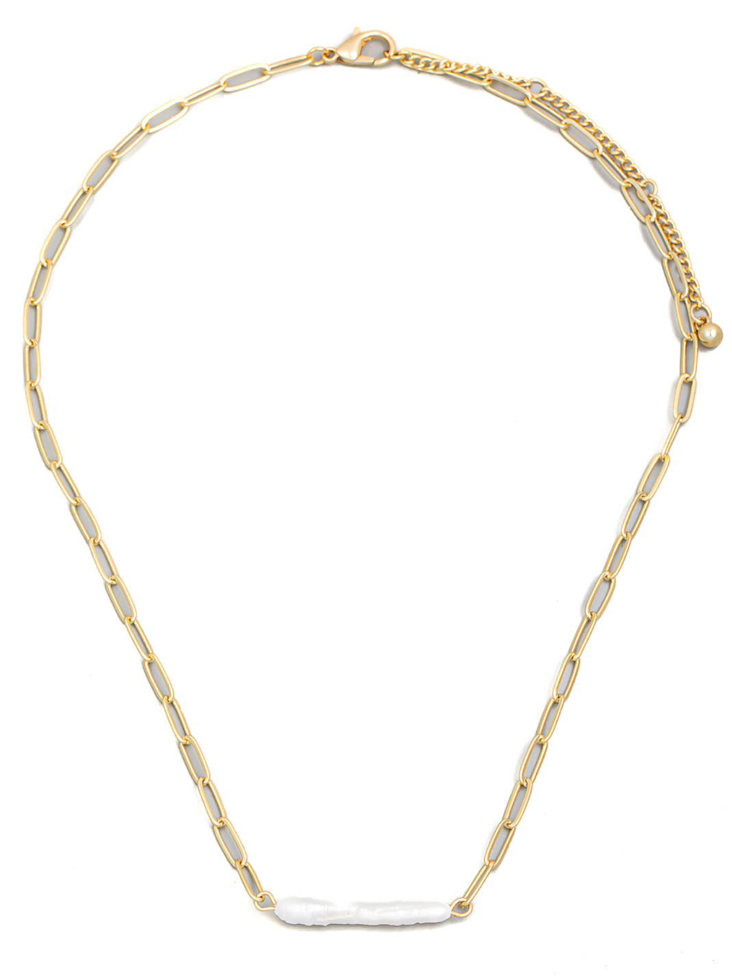 Freshwater Pearl Bar Necklace