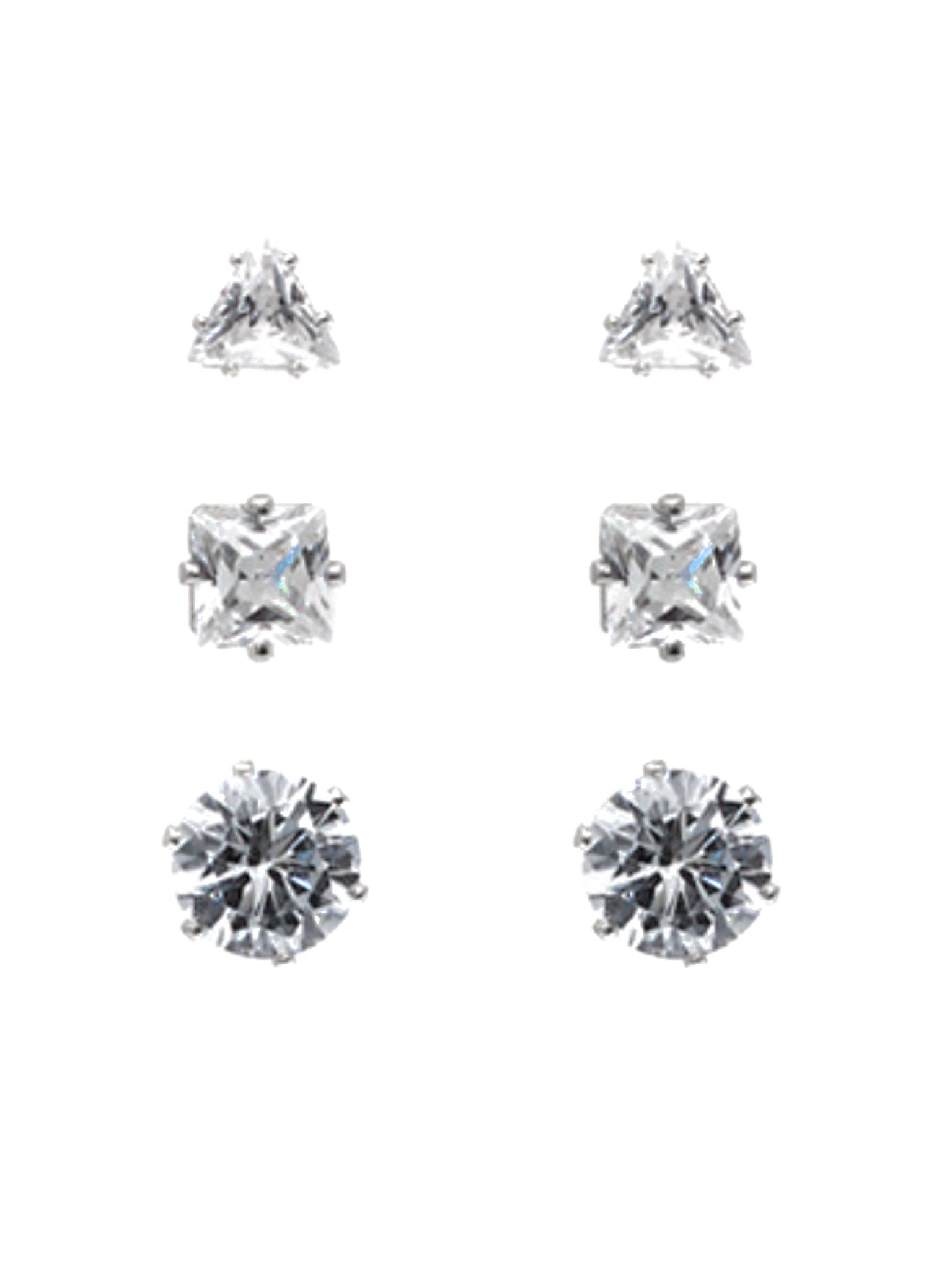 CZ Stud Set