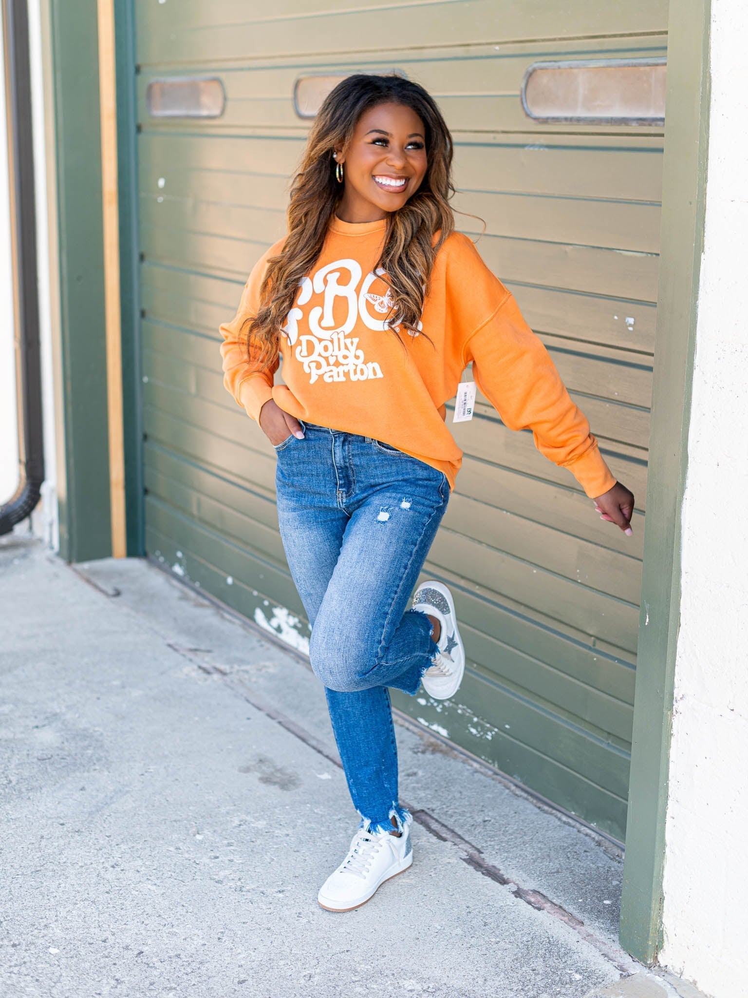 Dolly Parton GBO Butterfly Sweatshirt