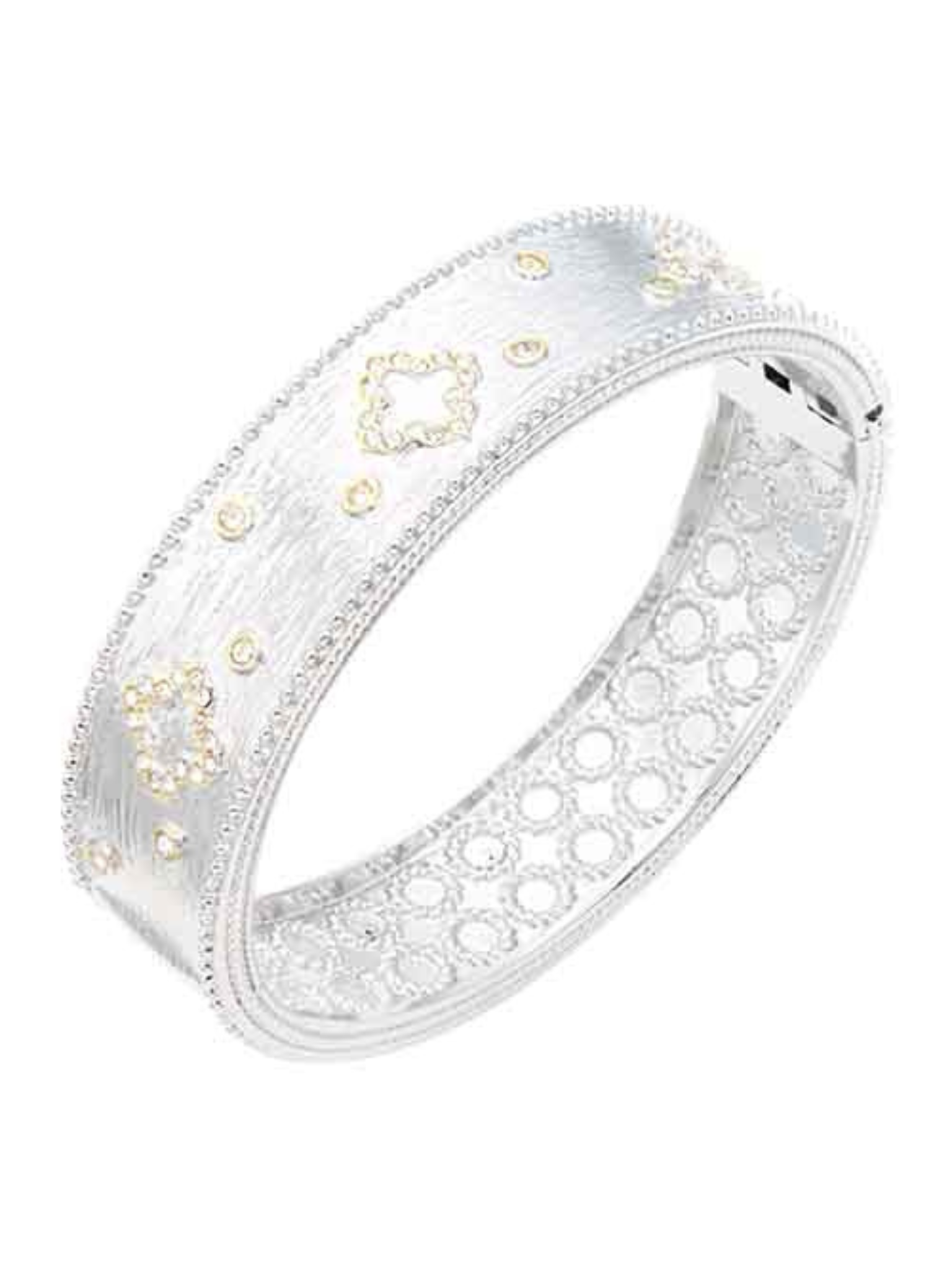 Crystal Cable Cuff Bracelet