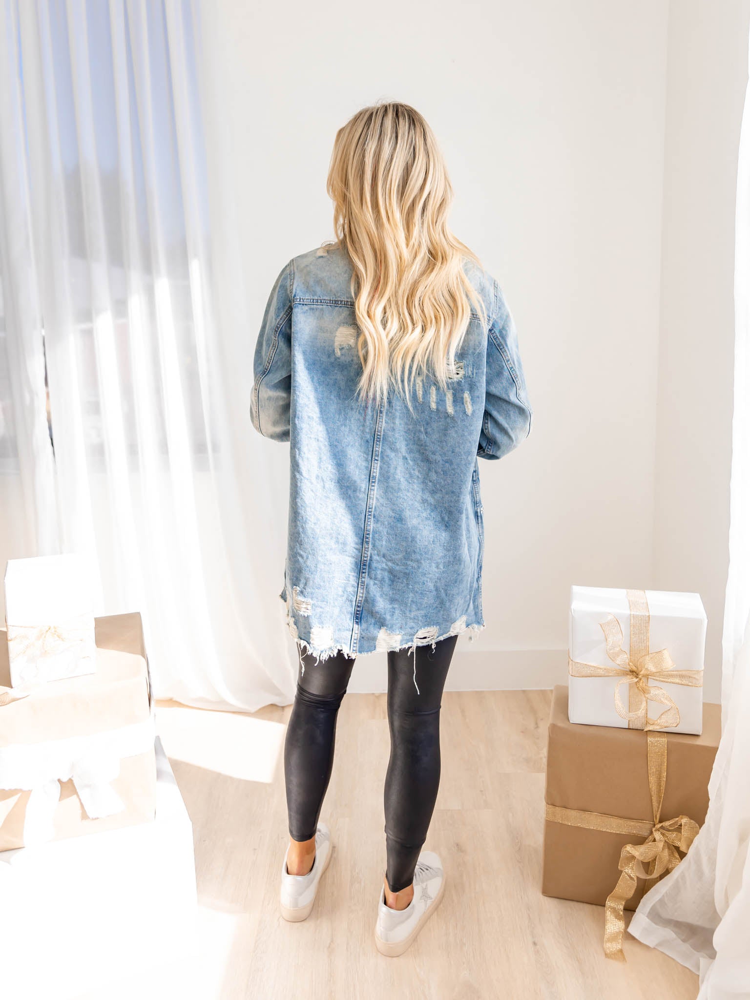 Anti-Hero Destroyed Denim Jacket