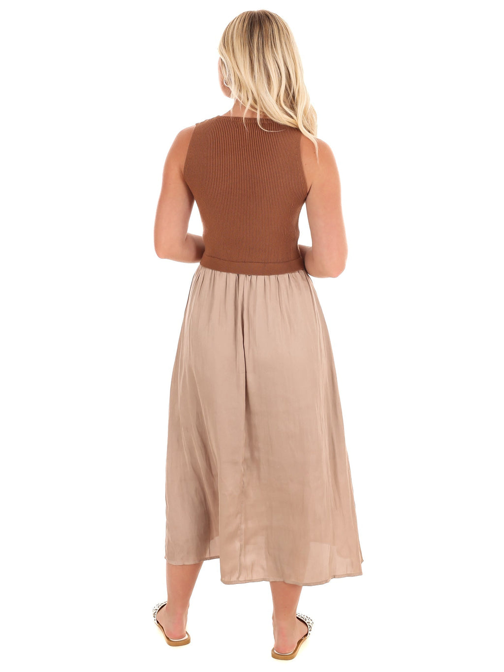 Crisp Evenings Midi Dress