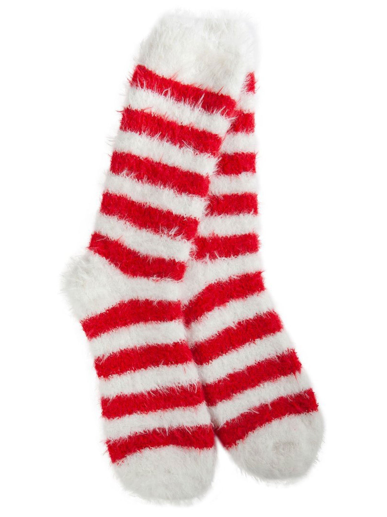 Holiday Cozy Stripe Chic Crew