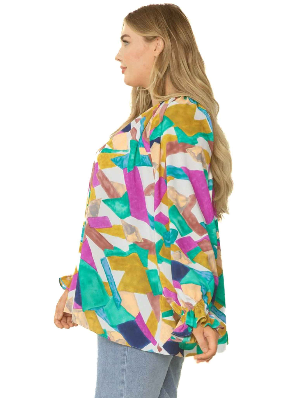 Curvy Consider Me Print Top my