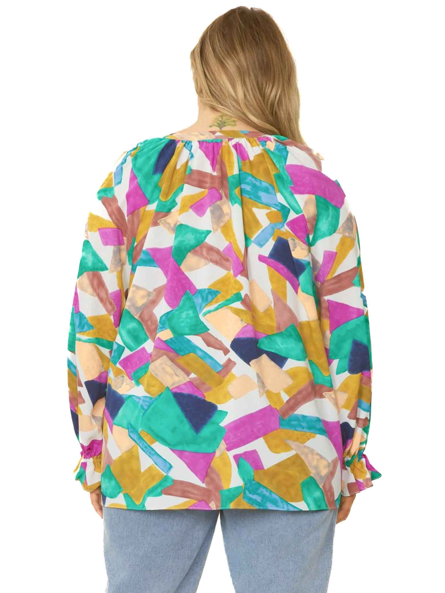 Curvy Consider Me Print Top my