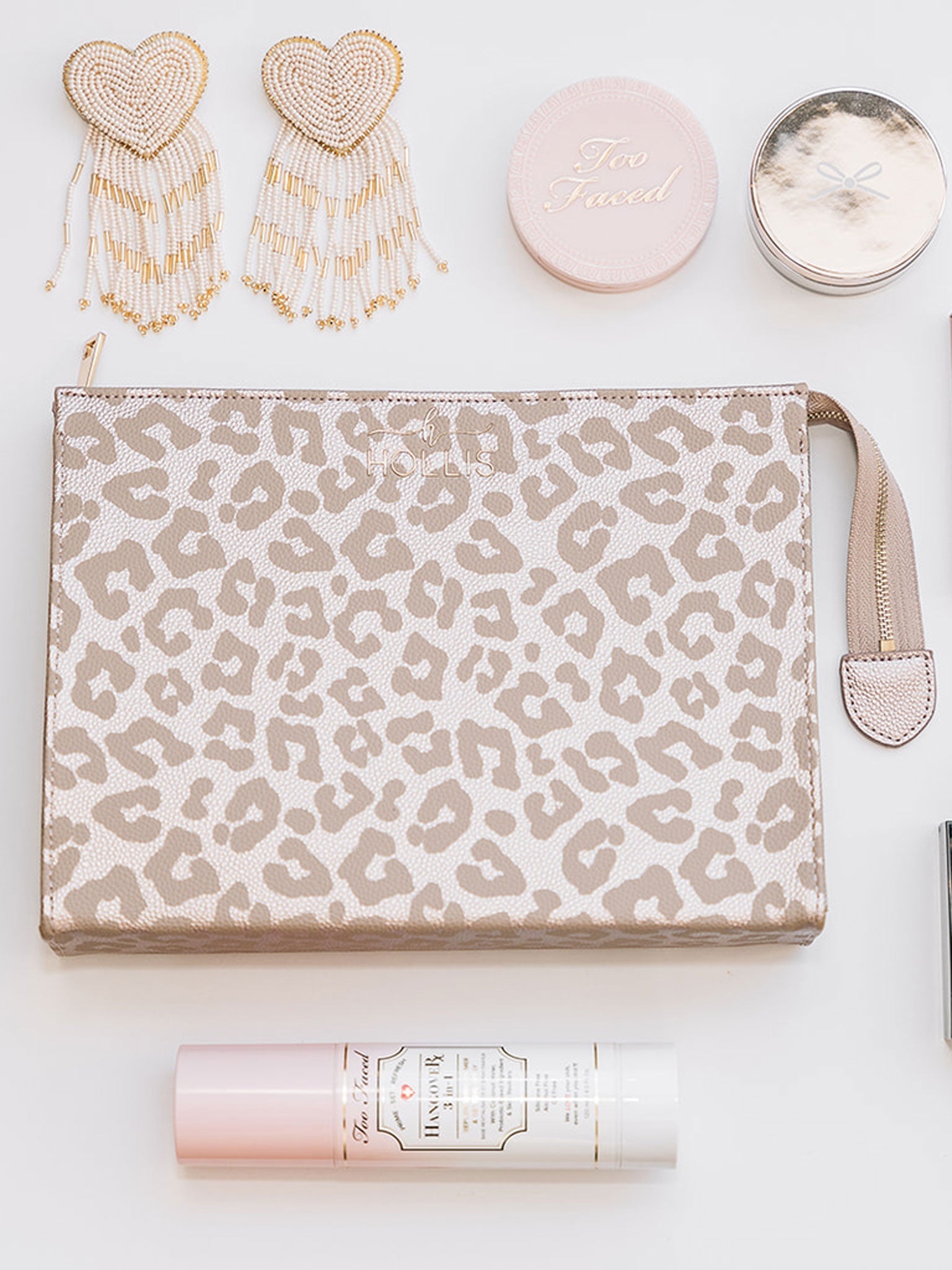 Hollis Accessory Pouch - Leopard